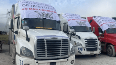 Mas comunicación y reunión con Samuel García son los acuerdos con Transportistas tras manifestación 1 transportistas